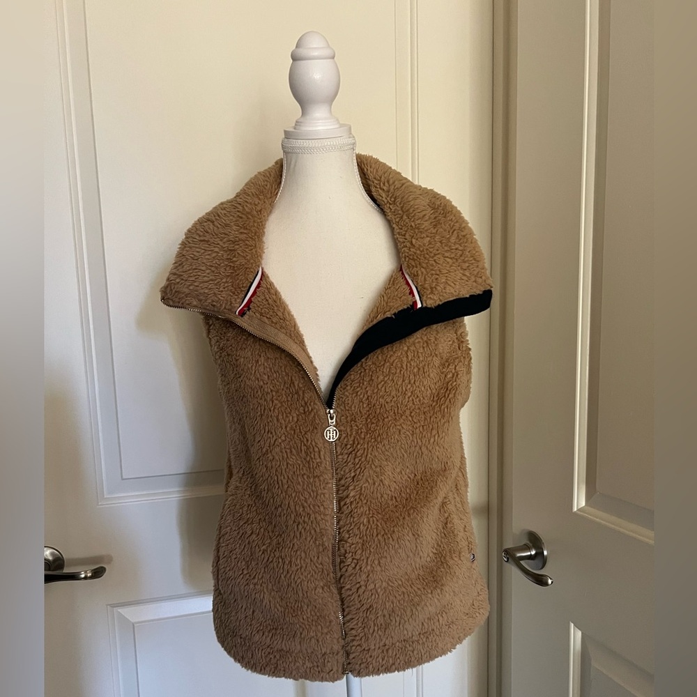 Tommy Hilfiger Tan Teddy Jacket